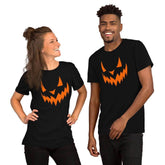 Halloween Evil Lantern Pumpkin Short-Sleeve Unisex T-Shirt, Clothing T-shirts, $ 29.44, A Moment Of Now™